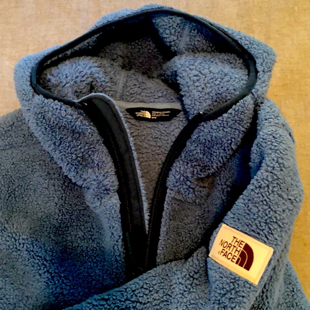 North Face Teddy fleece pullover